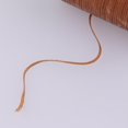 thumbnail image 4 of simhoa Fil Plat Léger Café Corde Perlage Bricolage Bijoux Collier Fabrication Ficelle Café 3, 4 of 8