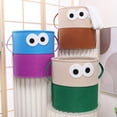 thumbnail image 1 of Sentmoon Clothes Hamper Baskets for Organizing Felts Cloth Hand-helds Dirty Clothes Storage Basket 34L Large Capacity Toy/household Item Storage Basket for Sorting Clothes, 1 of 7