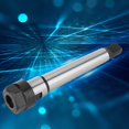 thumbnail image 1 of Morse Taper Collet Holder, Straight Long Shank ER11 Collet Chuck  Use  For CNC Lathe, 1 of 8