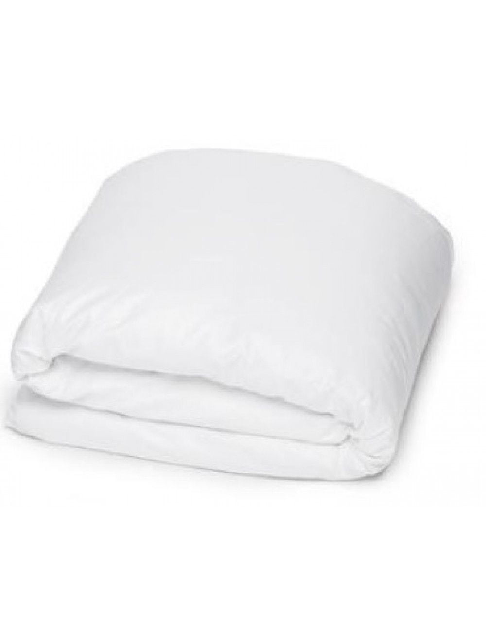 Hotel Bed Linens TC-300 Sateen Finish Luxury Plain C-P Duvet Cover FLAP QUEEN Size 90"x90" White 1/Pack