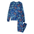 thumbnail image 2 of George Boys' Velour Pajama 2-Piece Set, 2 of 2