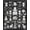 D, variant on XUNKUSGA Christmas Decorations Christmas DIY Coloring Blanket For Adults Kids Throw Blanket With 24 Markers Ghost Patterns Washable Cozy Doodle Mat For Home Decor Spooky Party Christmas Tree