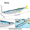 thumbnail image 3 of Riforla Jouets Poissons Jouets Animaux de l'Océan Poissons Rouges Décorations d'Aquarium Jouets pour Enfants Jouets pour Tout-Petits Jouets Jouets Jouets pour Adultes Mini Jouets Poisson Poisson Poisson Simulation Jouet de Cuisine F, 3 of 8