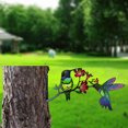 thumbnail image 1 of Zenithome Clôture de Jardin en Métal à Brancher avec Motif de Colibri, Insert en Fer Résistant à la Rouille pour Déco Extérieure de Patio Courtyard, Installation Facile Faible Entretien, 1 of 4