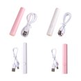 thumbnail image 2 of Ruiboury Salon USB Nail Dryer Home Travel Tools Lightweight Professional Lamp Mini Flashlight Gel Light Hexagonal/White, 2 of 6