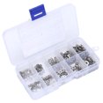 thumbnail image 2 of Metal Washer, Rustproof Stainless Steel Elastic Washer M1.6 M2 M2.5 M3 M4 With Plastic Box For Industry, 2 of 8