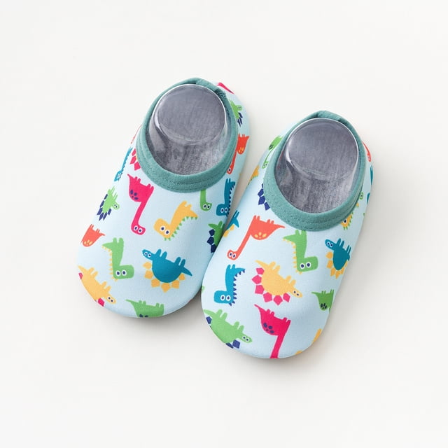 LSLJS Toddler Girls Boys Breathable Kids Non-Slip Print Indoor, Baby Socks