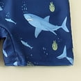 thumbnail image 4 of Splozh Baby Swimsuit Boy Rash Guard Toddler Boy Swimsuits Zip Up Short Sleeve Bathing Suit Animals Print Rash Guard Swimwear Blue,6-12 Months, 4 of 6