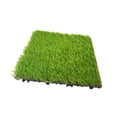 thumbnail image 4 of Almencla Artificial Grass Tiles Artificial Grass Turf for Balcony Backyard Porch Light Green, 4 of 8