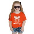 thumbnail image 4 of Chemises pour Bébé Fille Grandes Tailles Enfants Filles Imprimé Graphique Mignon Col Rond Manches Courtes T-Shirt Décontracté d'Été, 4 of 4