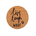thumbnail image 1 of Instachew ZEN Live Laugh Woof Doormat Refill - Rectangular - Brown - One Size, 1 of 1