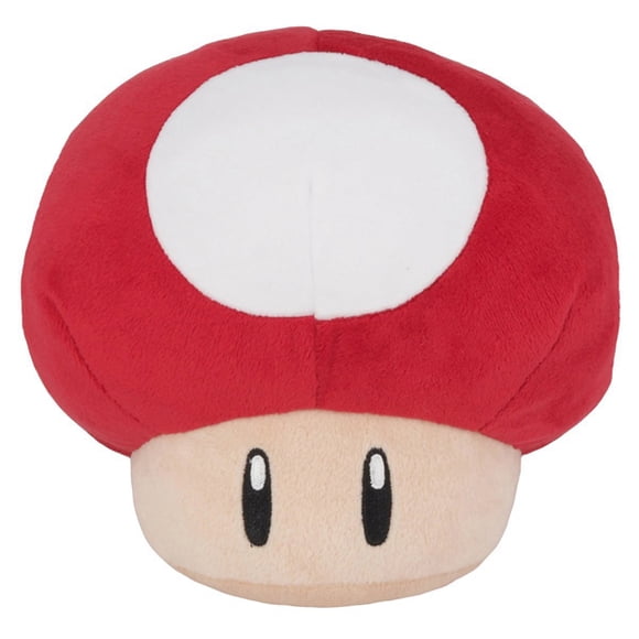 Red Super Mushroom 6" Plush