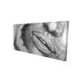 thumbnail image 1 of Lèvres Irrésistibles - Toile 24"x48 Pouces - Impression à la Demande, 1 of 5
