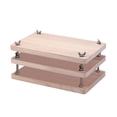 thumbnail image 3 of braveheart Flat Paper Press Machine Compact Book Press For Portable Card Binding Premium Wood Wooden Book Easy, 3 of 6