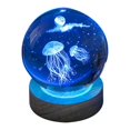 thumbnail image 1 of 3d Glowing Crystal Ball Night Light Ornament Creative Coloful Night Scene Lamp With Base For Home Decor Gift, 1 of 10