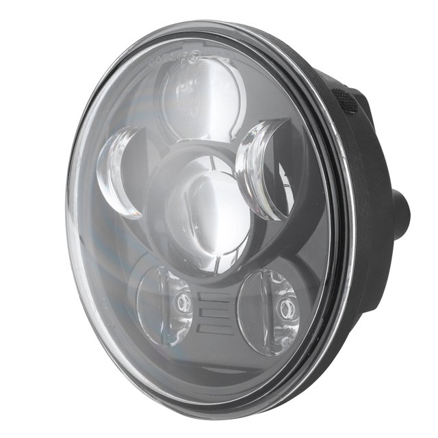 Motorcycle Front Light Led Headlight 5.75in 75W LED Headlight 6500K High Birhgtness Motorcycle Headlamp Fit For