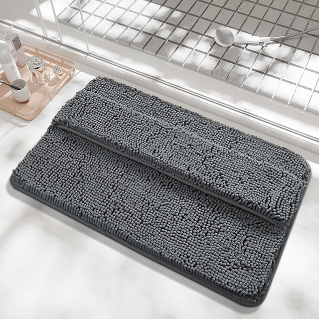 Chmadoxn Bathroom Rugs, Rugs for Living Room, Bathroom Rugs For Back Of Foot Rubbing Thick Soft And Non-Slip Full Wrap s Water Absorbent And Washable Bath Rug For Bathroom Shower bath cushion