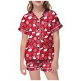 thumbnail image 2 of WEAIXIMIUNG Kid DIY Hand Painted Homewear Set Colouring Pajama Sets For And Girl Can Play With And Wea 120, 2 of 5