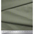 thumbnail image 2 of Soimoi Poly Georgette Fabric Diamond & Cross Sign Shirting Print Fabric by Yard 42 Inch Wide, 2 of 3