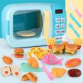 thumbnail image 4 of 31PCS Kids Microwave Playset Interactive Realistic Pretend Play Toy Kitchen Toy, 4 of 10