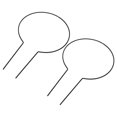 thumbnail image 3 of Keenso 2 Pcs/ensemble Support de Plante en Fil de Fer Treillis de Jardin pour Plantes Grimpantes en Pot, 3 of 8