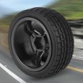 thumbnail image 1 of High Grip RC Car Wheel Tire, RC Car Tire, High Resilience For 1/10 RC Car RC On-road Car RC Model Car RC Racing Car, 1 of 8