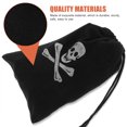 thumbnail image 3 of WEUVEB 20Pack  Themed Goodie Bags Pouch Bag Black Polyester Design, 3 of 8