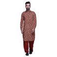 thumbnail image 1 of Atasi Kurta Pathani pour Hommes à Manches Longues Kurta Décontracté, 1 of 5