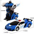 thumbnail image 4 of Voiture Télécommandée Transformateur Rc Voiture Robot Rotation 360 ° Freinage Rechargeable Voiture Jouet pour Enfants une Clé Déformation Voiture de Sport Modèle de Voiture Jouet Cadeau, 4 of 7