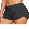 thumbnail image 1 of MesaSe Women Athletic Yoga Shorts Solid Color Workout Gym Shorts Tummy Control Running Drawstring Shorts, 1 of 6