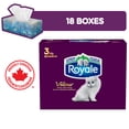 thumbnail image 1 of Royale Velour, 3 Ply Facial Tissue, 18 Flat Boxes, 82 Tissues per Box, 1 of 21
