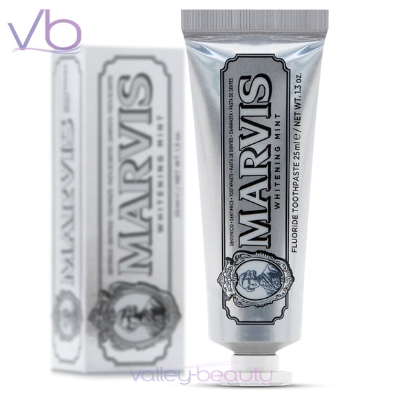 Marvis Whitening Mint | Rich and Creamy Toothpaste with Arctic Shiver, 25ml