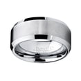thumbnail image 3 of 10MM Men's Brushed Tungsten Carbide Wedding Band Ring, Comfort Fit, 3 of 6