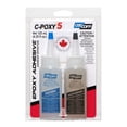 thumbnail image 1 of Five Minute Epoxy Glue Adhesive C-POXY 5 by CECCORP – Fast Setting, Quick Cure, Clear Epoxy Glue, General Purpose, 5 Minute, 1 of 5