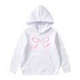 thumbnail image 1 of Children's Long Sleeved Hoodie With Printed Bow Tie, 1 of 4
