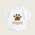 thumbnail image 3 of B91xZ T-Shirt Fille Décontracté Manches Courtes Col Rond Couleur Unie, Blanc 18-24 Mois, 3 of 5