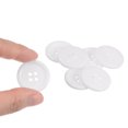 thumbnail image 4 of Unique Bargains White Resin Round 4-Hole Sewing Buttons (100 Pack), 4 of 5