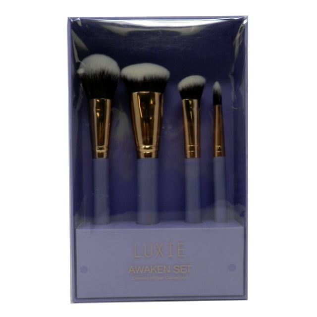 Luxie Dreamcatcher Collection Réveiller Pinceau de Maquillage Ensemble 4 Pièces