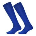 thumbnail image 1 of Long Tube Socks Breathable Sweat Absorption No Odor Elastic Long Tube Socks for Playing Football, 1 of 11