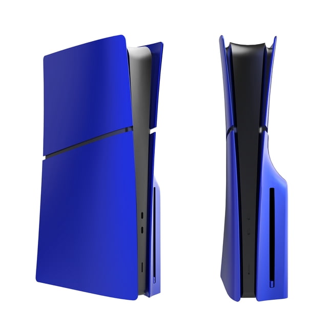 Console Cover Plates for PS5 Slim - Disc Edition & Digital Version,Anti-Scratch Console Replacement Side Faceplate for Playstation 5 Slim,Protective Shell Accessories
