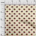 thumbnail image 1 of oneOone Viscose Chiffon Fabric Floral Block Printed Craft Fabric BTY 42 Inch Wide, 1 of 4