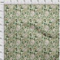 thumbnail image 4 of oneOone Cotton Flex Light Green Fabric Abstracts Sewing Craft Projects Fabric Prints By Yard 40 Inch Wide, 4 of 5