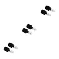 thumbnail image 2 of mmirethe 2pack/lot Motorcycle Grips Handle Bar Grips Easy Installation For Enhanced black 3Set, 2 of 6