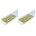 thumbnail image 1 of Wweixi 25x Simulation Cluster for Train Decor Accessory Scenery Winter Green 6mm 2Set, 1 of 6