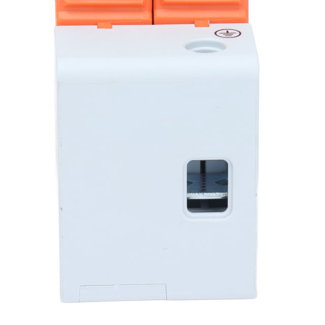 2Pcs Voltage Arrester Devices SPD Surge Protective Device 2P 420V AC Arrester Protector Home Circuit Breaker DIN Rail Mount PC Flame Retardant Shell