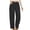 Black, variant on AherBiu Womens Corduroy Pants High Waisted Straight Leg Casual Pants with Pockets Fall Winter Trendy Wide Leg Trousers