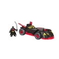 thumbnail image 4 of Imaginext DC Super Friends Ninja Armor Batmobile Batman Toy Car with Figure & 3 Accessories, 4 of 6