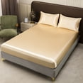 thumbnail image 4 of Dadatutu Fitted Sheet Mattress Cover Single Piece Non-Slip Fixed Bed Cover All-Inclusive Mattress Protection Bed Cover, 60 X 80 Inches, Deep Pocket Elastic All Around, 4 of 5