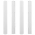 thumbnail image 1 of Self Adhesive Drawer Guide Slides for Cupboards and Furniture White Plastic 4Pcs, 1 of 9