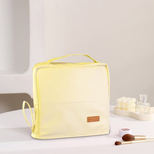 Up to 50% Off Personal Care Clearance!Stand Up Makeup Bag Three-dimensional And Non Collapsing Large Capacity Toiletry Bag High-end And Waterproof Partition Makeup Brush Storage Bag, Gifts for Women
